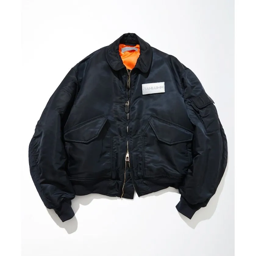 CAHLUMN｜3M Reflector Patch Magazine Pocket Flight Jacket “CWUｰ45P”