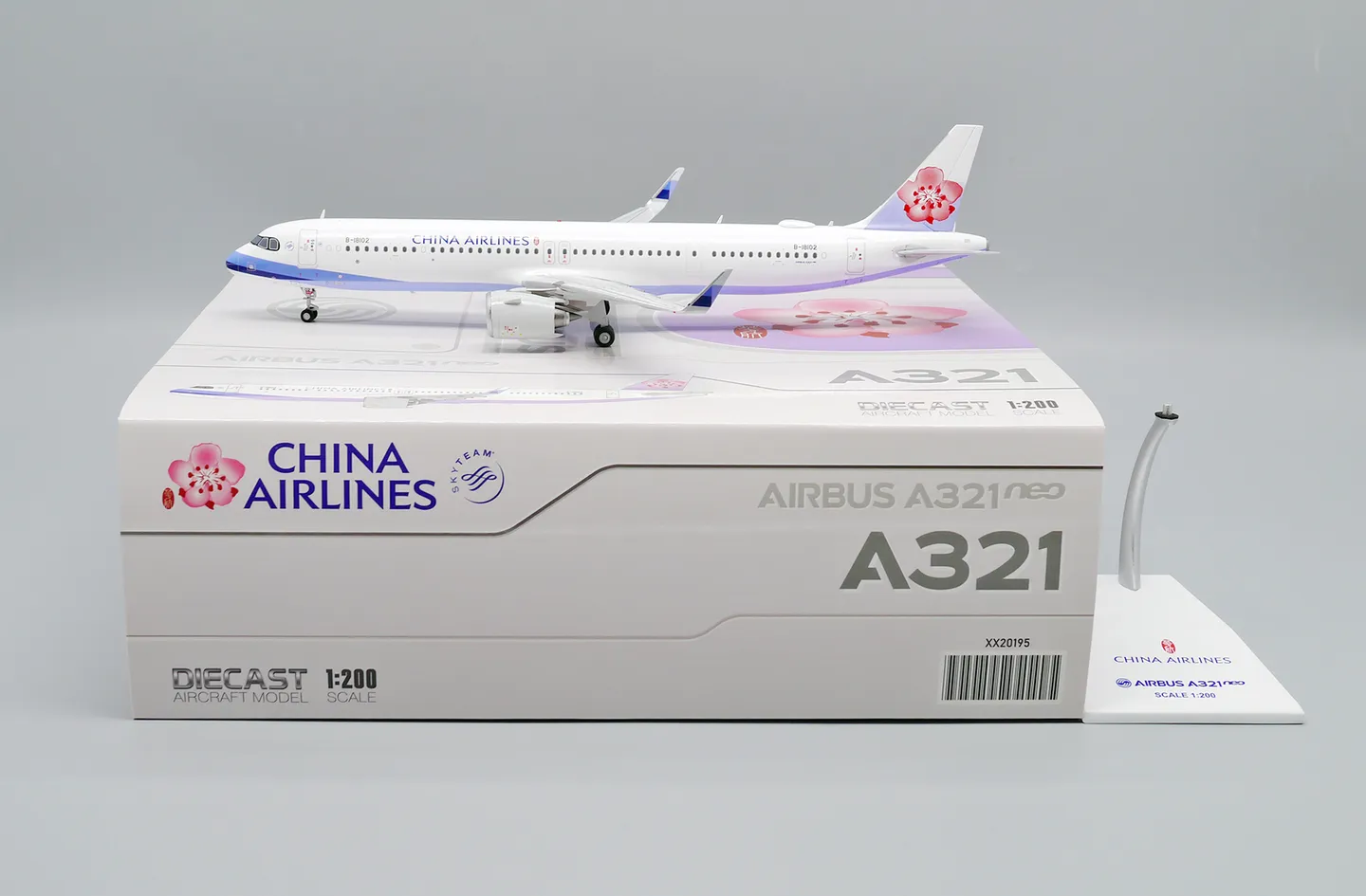 JC Wings 1/200 中華航空China Airlines A321neo B-18102