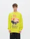 Blacx 火烈鳥與車大學Tee(黃)