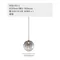 【鹿屋燈飾】DHJ-051-1~2 不規則流線.經典圓球玻璃藝術吊燈｜LED 5W 3000K暖光｜LED吊燈 餐桌吊燈 中島吊燈 床頭臥室吊燈 沙發吊燈