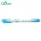 日本可樂牌Clover雙頭粗/細水消筆水洗筆24-431可水洗記號筆(藍色)拼布筆消失筆水溶筆