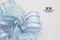 賽博龐克風蝴蝶結 (PF111W-7/Cyberpunk Style Butterfly Bow) ｜手作｜布置｜藍色｜緞帶用途