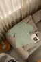 NIHOW made 布。完美短袖重磅TEE(薄荷綠)