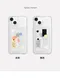 Mademoment －special day sticker：四角防撞透明卡夾式手機殼（iPhone部分系列