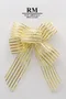 金絲線蝴蝶結 (W625/Gold Thread Butterfly Bow) ｜手作｜布置｜金色｜緞帶用途