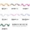 K728N-15 五彩蔥條紋雪紗帶15mm 
(K728N-15 Organza Ribbons -15mm)