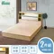 尼爾 日式燈光收納房間2件組(床頭箱+床底)-雙人5尺