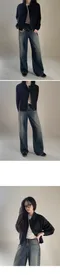 Slowand made－復古牛仔寬鬆牛仔褲：4size（有加長版本）