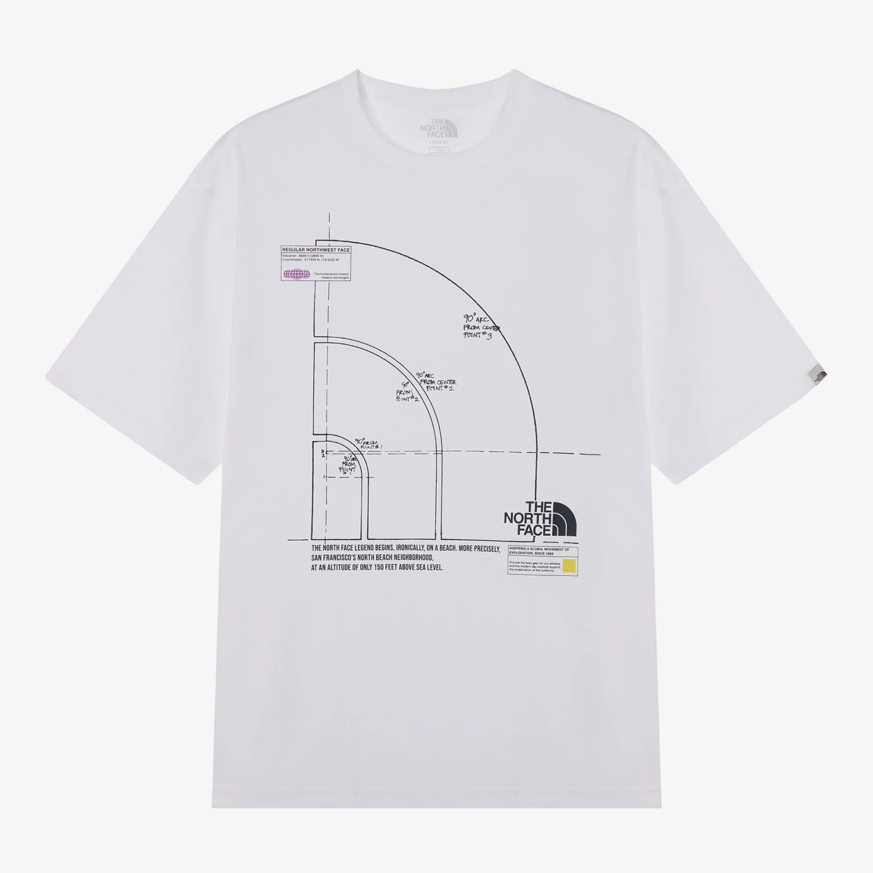 THE NORTH FACE DOME LOGO S/S R/TEE 圓頂標誌圓領短袖上衣NT7UR11