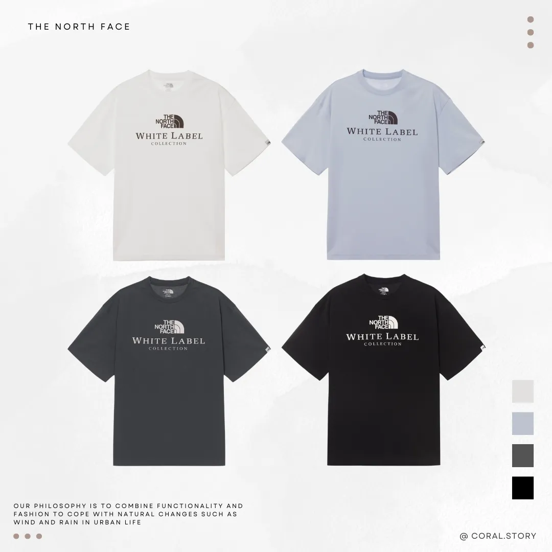 【THE NOTRH FACE】 SIGNATURE S/S R/TEE THE NORTH FACE SIGNATURE S/S R/TEE 白標短袖NT7UR26