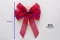 正氣之色蝴蝶結(W692-7R/Elegance of Gold Foil Butterfly Bow) ｜手作｜布置｜紅色｜緞帶用途