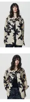 【22FW】 2113 Studio 大花朵長袖襯衫 (淺褐)