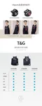 【T&G】8Sports-亮布側拉鍊單球衣