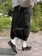 98doci made－OAT/Add shirring Cargo OPS抽褶肩帶背心洋裝：2 color