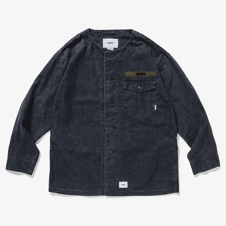 GRAY S 未試着 20SS WTAPS SCOUT LS / SHIRT - ミリタリージャケット