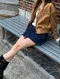 [femme] want suede jacket (2color)