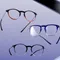 【NOOZ】抗藍光時尚造型平光閱讀眼鏡 －鏡腳便攜款（矩形－霧黑色）