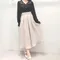 【預購】正韓 蕾絲簍空優雅雪紡上衣