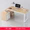 質感木紋收納櫃L型書桌 Y10556