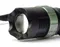 LANSHI鋁合金PMMA變焦透鏡CREE XRE-Q5強光LED手電筒A11(250流明/高低閃/有效250公尺