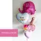 BABY球束：BABY GIRL 粉點點象球束 [DN0004]